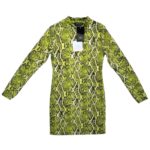 Missguided Sukienka Wąż EU 38 M Prosta - zdjęcie 1