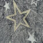 HM Sweter Dziecięcy Puszysty Gwiazdy Szary 158 164 cm - zdjęcie 2