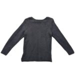 HM Sweter Dziecięcy Puszysty Gwiazdy Szary 158 164 cm - zdjęcie 4