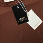 PullBear Bluzka Damska Prosta Brązowa M 38 EU - zdjęcie 2