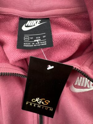 Nike Rózowa Bluza z Zamkiem XS 34 EU - zdjęcie 3
