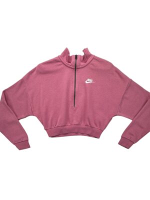 Nike Rózowa Bluza z Zamkiem XS 34 EU - zdjęcie 1