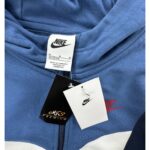 Nike Niebieska Bluza Dziecięca z Kapturem 137-147 CM - zdjęcie 3