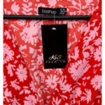 Boohoo Kolorowa Sukienka z Marszczeniami XXL 44 EU - zdjęcie 2