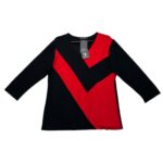 Just Elegance Damska Bluzka Kontrastowa 44 EU