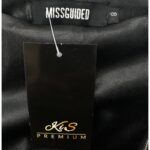 Missguided Spódnica Skórzana z Zamkiem S 36 EU - zdjęcie 3