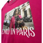Primark Różowa Bluza z Motywem Emily In Paris S 36 EU - zdjęcie 2