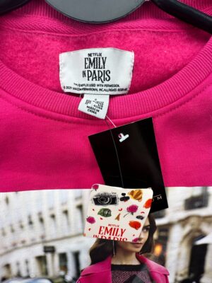 Primark Różowa Bluza z Motywem Emily In Paris S 36 EU - zdjęcie 3