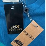 Sugarhill Brighton Sweter Damski Niebieski Tęcza  EU 42 XL - zdjęcie 2