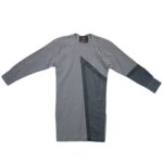 Layi Davids Tunika Sukienka Damska Szary - zdjęcie 1