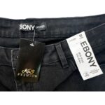 George Jeansy Damskie Czarne Ebony EU 46 - zdjęcie 2