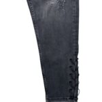 Denim Co. Spodnie Damskie Jeansy Czarne EU 46 - zdjęcie 2