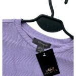 Primark Bluzka z Troczkami Liliowa S 38/40 EU - zdjęcie 2