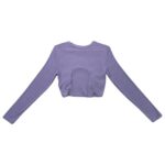 Primark Bluzka z Troczkami Liliowa S 38/40 EU - zdjęcie 1