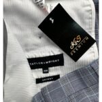 Taylor Wright Spodnie W Kratę Eleganckie 56 EU 40R - zdjęcie 2