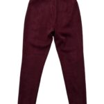 Primark Bordowa Spodnie Damskie z Zamszu 40 EU - zdjęcie 3