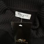 Papaya Czarny Sweterkowy Golf Damski M 38 EU - zdjęcie 2