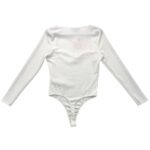 Missguided Body Damskie Białe Prążek L 40 EU - zdjęcie 3
