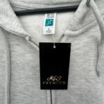 Lane Seven Szara Bluza z Kapturem i Nadrukiem S 36 EU - zdjęcie 2