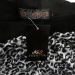 QED London Dresowe Spodnie w Panterkę S 36 EU - zdjęcie 2