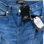 Naanaa Jeansy Damskie z Przetarciami S 36 EU - zdjęcie 2