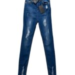 Naanaa Jeansy Damskie z Przetarciami S 36 EU - zdjęcie 1