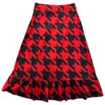 Missi London Spódnica Asymetryczna w Pepitkę S 36 EU - zdjęcie 3