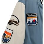 Kurtka Baseballowa z Naszywkami M 38 EU - zdjęcie 2