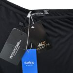 Pretty Little Thing Czarna Sukienka Asymetryczna S 36 EU - zdjęcie 3