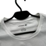 Lacoste Męska Biała Koszulka S 36 EU - zdjęcie 3