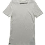 Lacoste Męska Biała Koszulka S 36 EU - zdjęcie 1