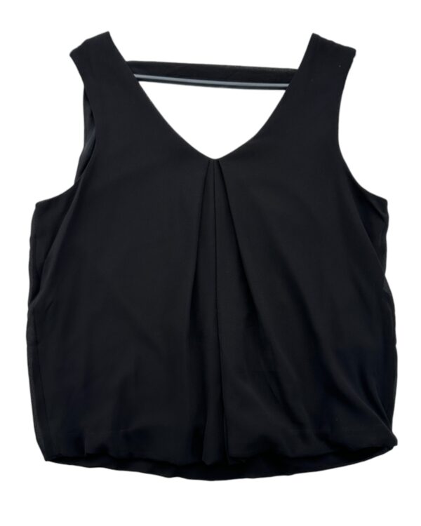 Only Czarna Elegancka Bluzka Bez Rękawów M 38 EU