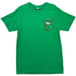 Gildan Męska Zielona Koszulka M 38 EU - zdjęcie 1