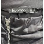 Boohoo Czarne Damskie Spodnie z Połyskiem XXL 44 EU - zdjęcie 3