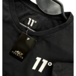 11 Degrees Czarna Męska Koszulka M 38 EU - zdjęcie 2