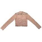 Vavavoom Koronkowa Bluzka w Łososiowym Kolorze XL 42 EU - zdjęcie 3