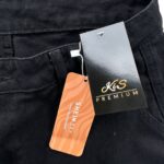 Shein Damskie Czarne Jeansowe Spodnie Typu Cargo L 40 EU - zdjęcie 2