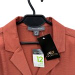Primark Pomarańczowa Sukienka z Ozdobnymi Guzikami L 40 EU - zdjęcie 2
