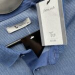 TU Męska Niebieska Koszulka Polo XL 42 EU - zdjęcie 2