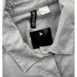 HM Koszula Damska Krótka Szara Cropped S 36 EU - zdjęcie 3