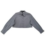 HM Koszula Damska Krótka Szara Cropped S 36 EU - zdjęcie 1