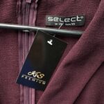 Select Bordowy Kombinezon z Dekoltem V XXL 44 EU - zdjęcie 3