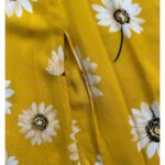 Dorothy Perkins Żółta Sukienka z Kwiatami XL 42 EU - zdjęcie 2