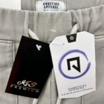 Ambition Apparel Spodnie Dziecięce Beż Popiel - zdjęcie 2