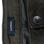 Express Spodnie Jeansowe Męskie Zielony W32 L32 - zdjęcie 2