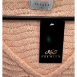 Papaya Sweter Ażurowy Damski Brzoskwiniowy S 36 EU - zdjęcie 2