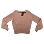 Papaya Sweter Ażurowy Damski Brzoskwiniowy S 36 EU - zdjęcie 1