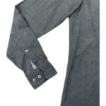 Tommy Hilfiger Koszula Męska Szara Logo S 36 EU - zdjęcie 2