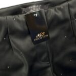 Primark Czarne Szorty z Aplikacjami XS 34 EU - zdjęcie 2