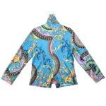 Marynarka Damska Wielokolorowa Wzór M 38 EU - zdjęcie 2